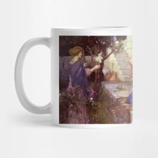 The Annunciation by John William Waterhouse Mug